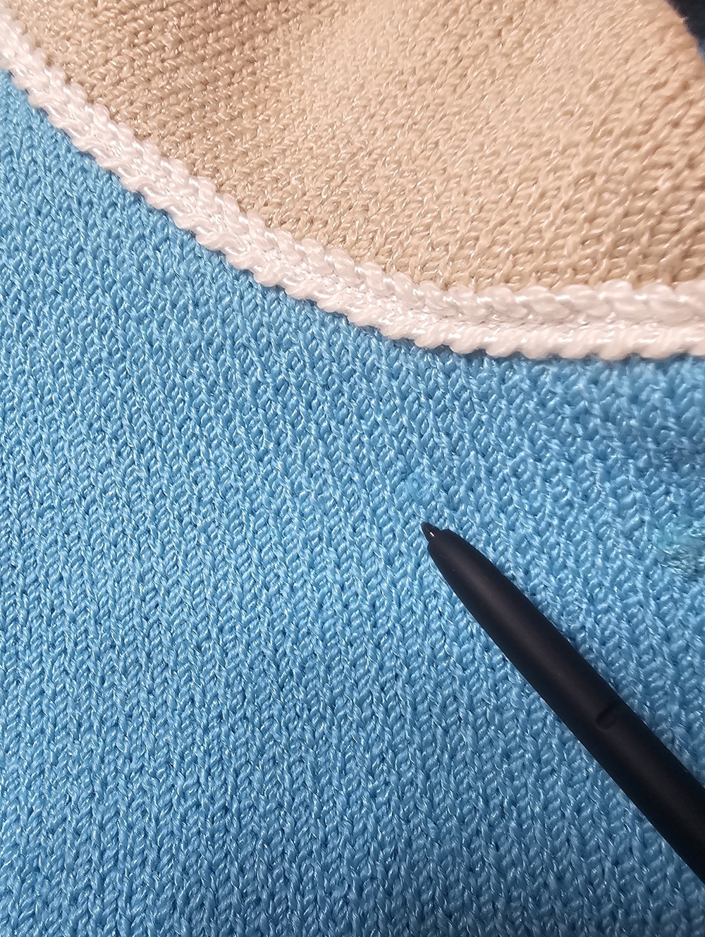 St. John Collection Aqua Blue Cardigan Jacket - Picture 10 of 10